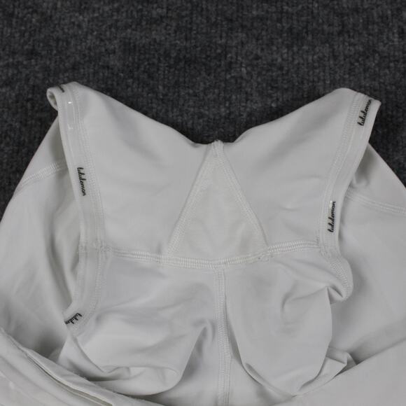 Lululemon Skirt Womens 4 Pace Rival Skirt Regular White Athletic Tennis Skort - Picture 13 of 15